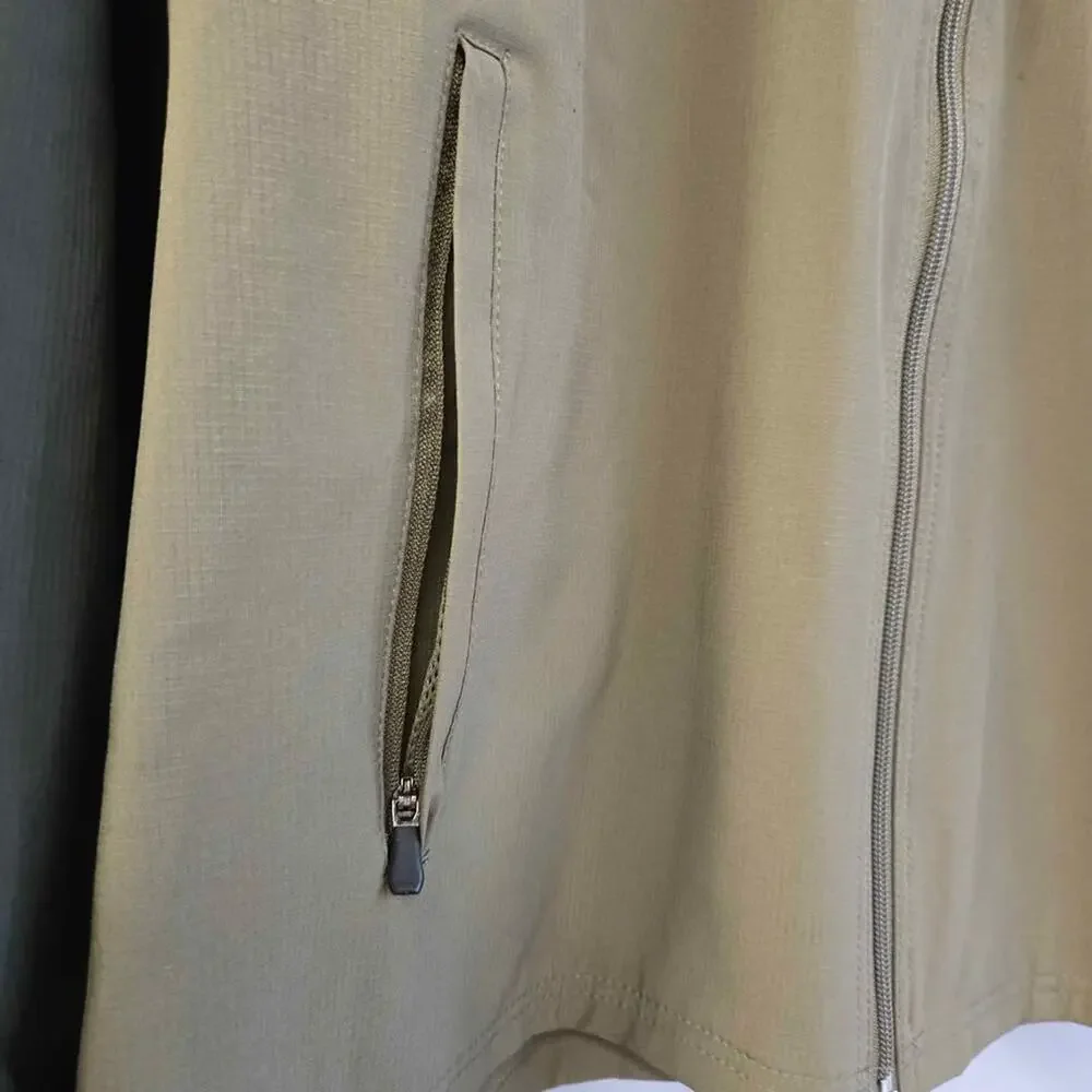 Voyager Men's Colorblock‎ Hooded Windbreaker Jacket medium